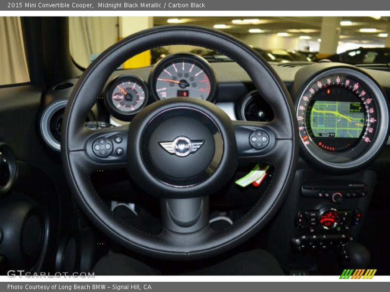 Midnight Black Metallic / Carbon Black 2015 Mini Convertible Cooper