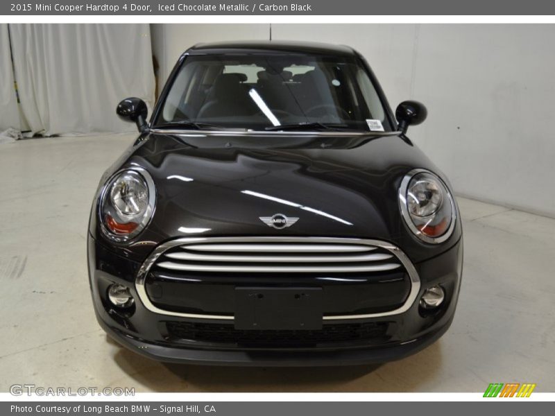 Iced Chocolate Metallic / Carbon Black 2015 Mini Cooper Hardtop 4 Door