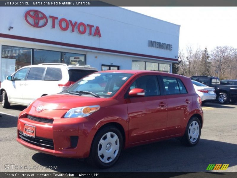 Barcelona Red Metallic / Charcoal 2010 Scion xD