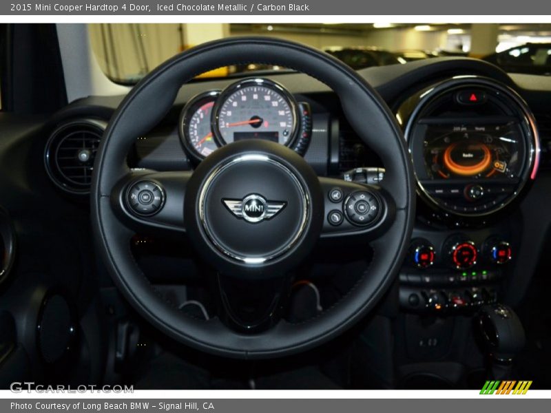 Iced Chocolate Metallic / Carbon Black 2015 Mini Cooper Hardtop 4 Door
