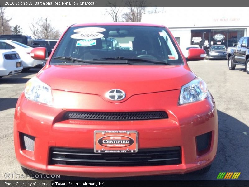 Barcelona Red Metallic / Charcoal 2010 Scion xD
