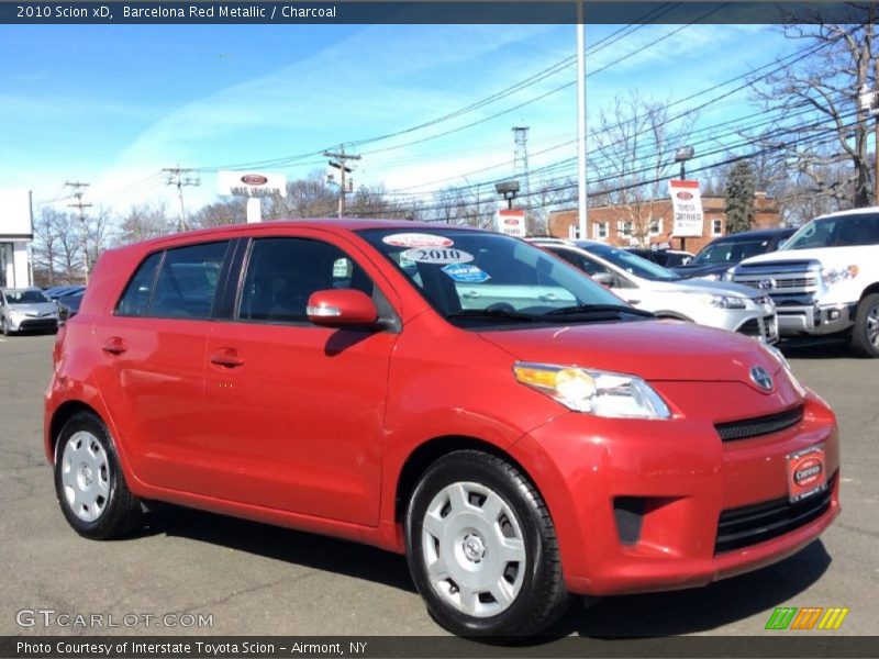 Barcelona Red Metallic / Charcoal 2010 Scion xD