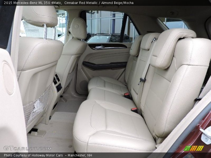 Cinnabar Red Metallic / Almond Beige/Mocha 2015 Mercedes-Benz ML 350 4Matic