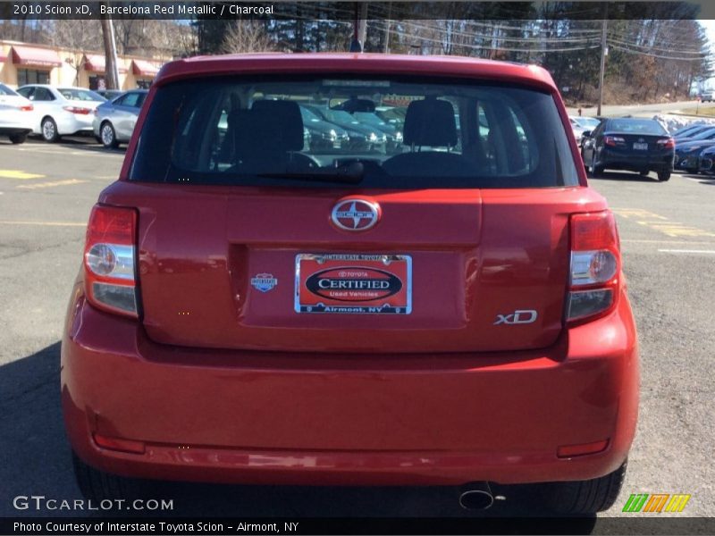 Barcelona Red Metallic / Charcoal 2010 Scion xD