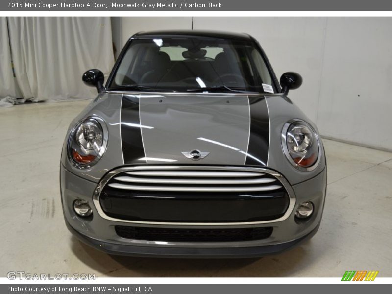 Moonwalk Gray Metallic / Carbon Black 2015 Mini Cooper Hardtop 4 Door
