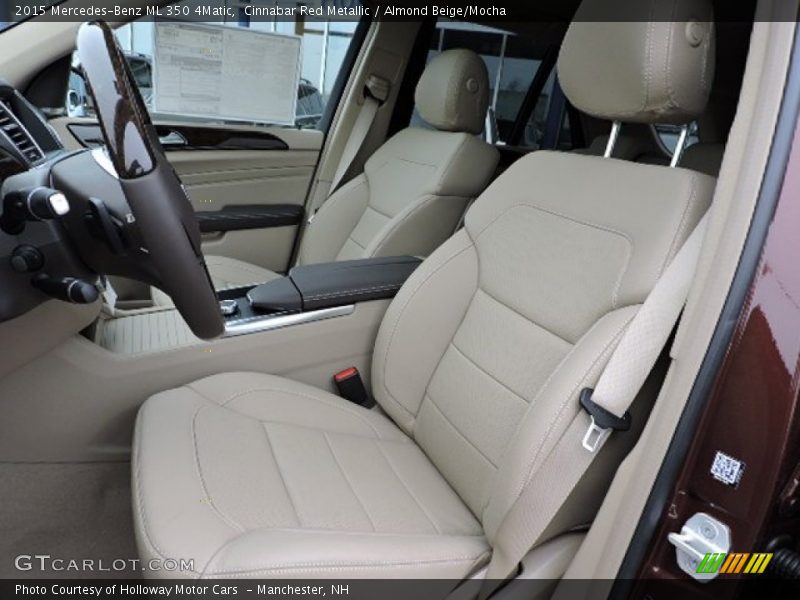 Cinnabar Red Metallic / Almond Beige/Mocha 2015 Mercedes-Benz ML 350 4Matic