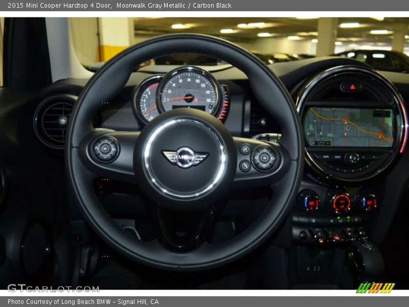 Moonwalk Gray Metallic / Carbon Black 2015 Mini Cooper Hardtop 4 Door