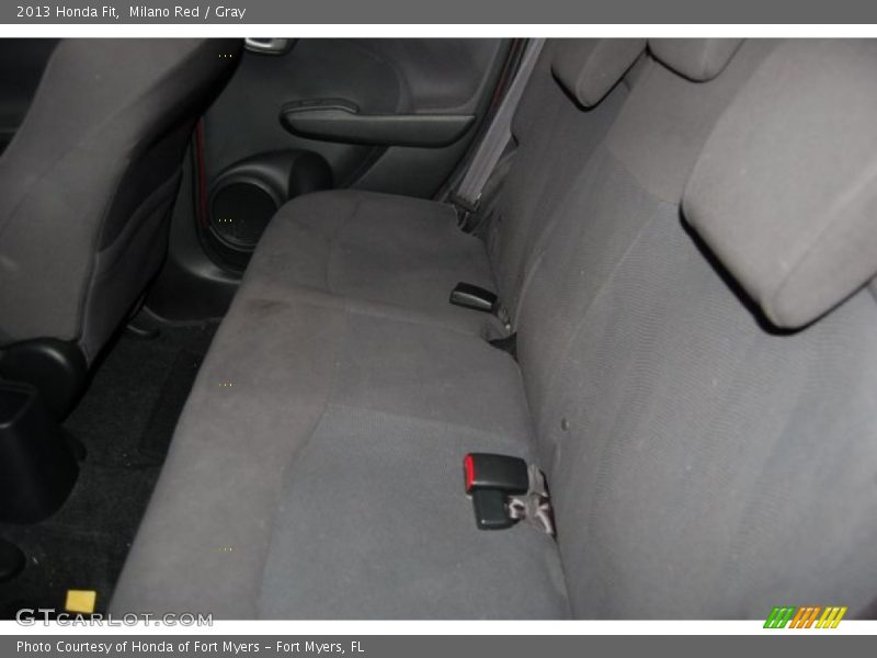 Milano Red / Gray 2013 Honda Fit