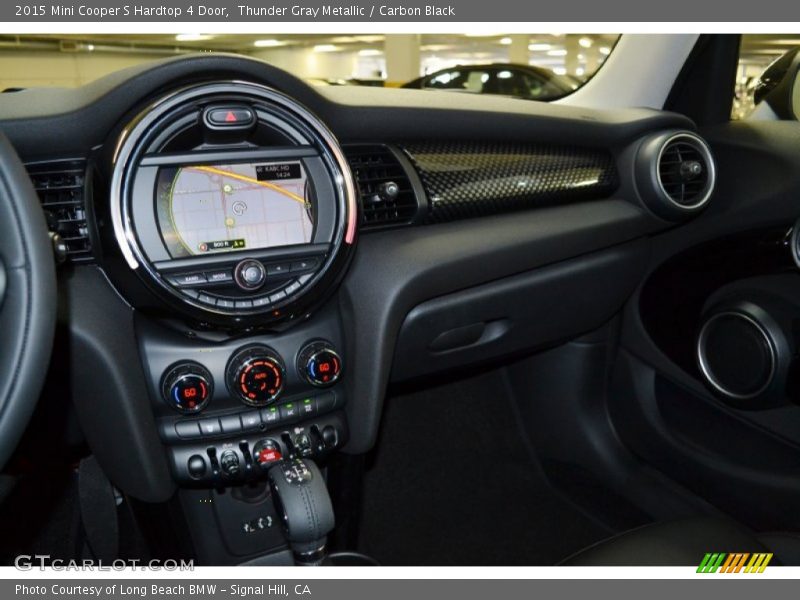 Thunder Gray Metallic / Carbon Black 2015 Mini Cooper S Hardtop 4 Door