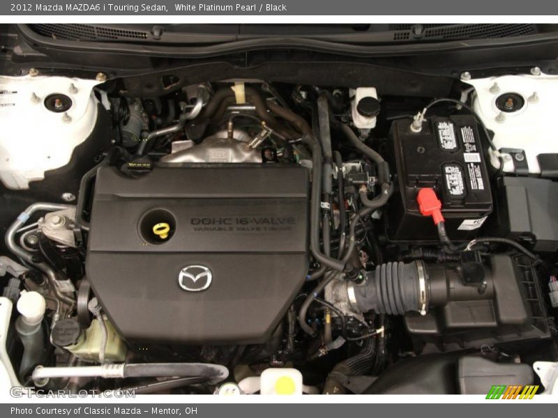  2012 MAZDA6 i Touring Sedan Engine - 2.5 Liter DOHC 16-Valve VVT 4 Cylinder