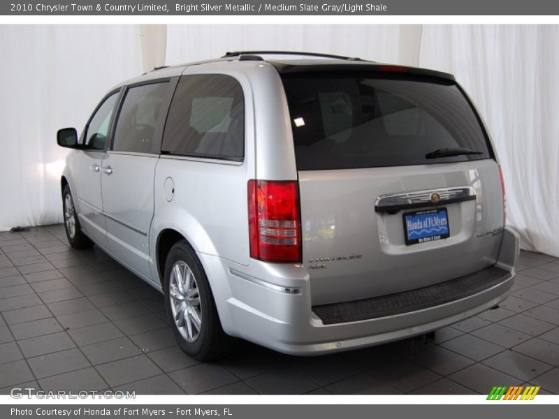 Bright Silver Metallic / Medium Slate Gray/Light Shale 2010 Chrysler Town & Country Limited