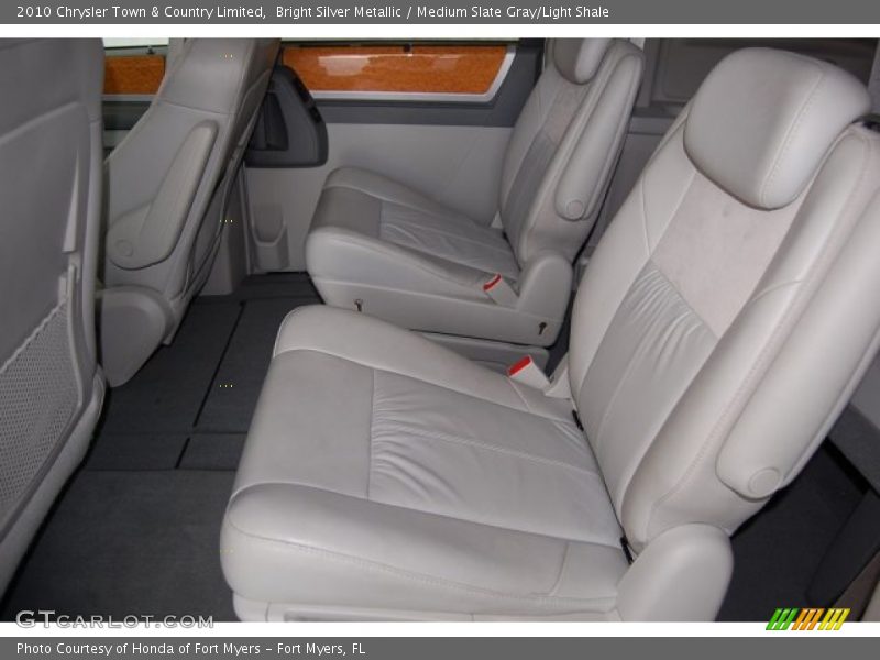 Bright Silver Metallic / Medium Slate Gray/Light Shale 2010 Chrysler Town & Country Limited