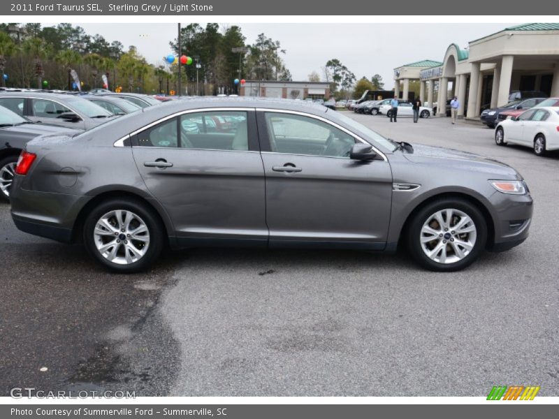 Sterling Grey / Light Stone 2011 Ford Taurus SEL