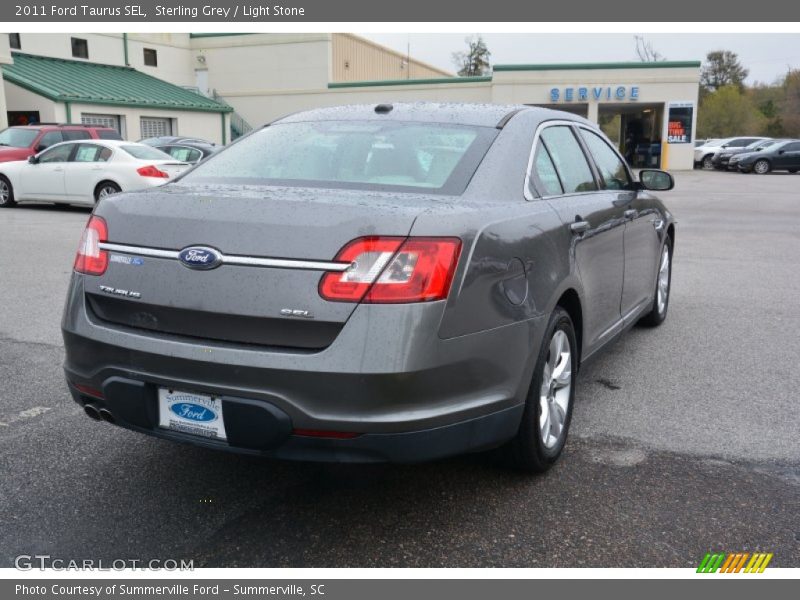 Sterling Grey / Light Stone 2011 Ford Taurus SEL