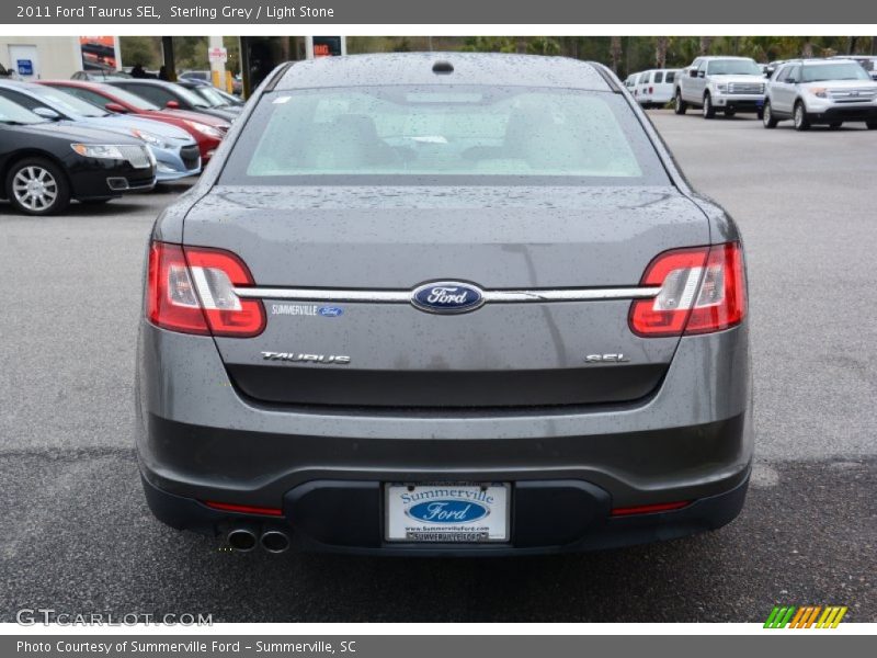 Sterling Grey / Light Stone 2011 Ford Taurus SEL