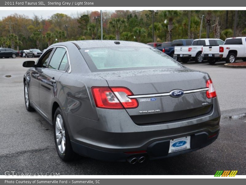 Sterling Grey / Light Stone 2011 Ford Taurus SEL