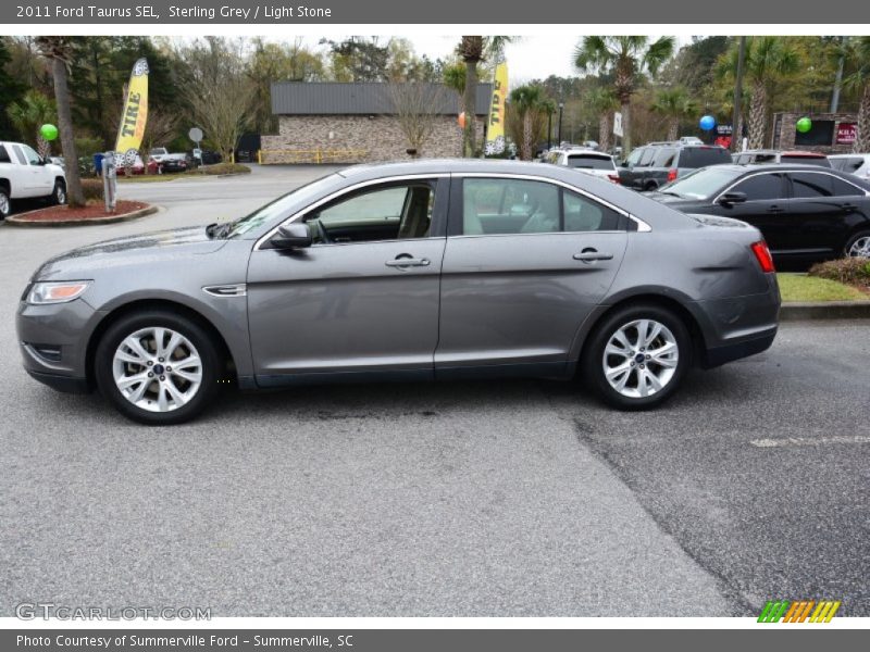 Sterling Grey / Light Stone 2011 Ford Taurus SEL