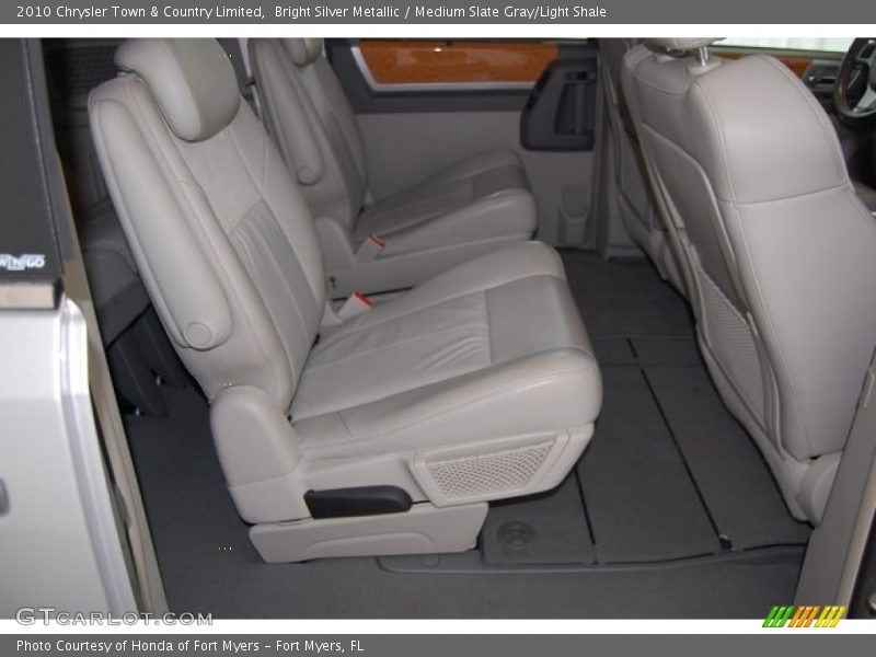 Bright Silver Metallic / Medium Slate Gray/Light Shale 2010 Chrysler Town & Country Limited