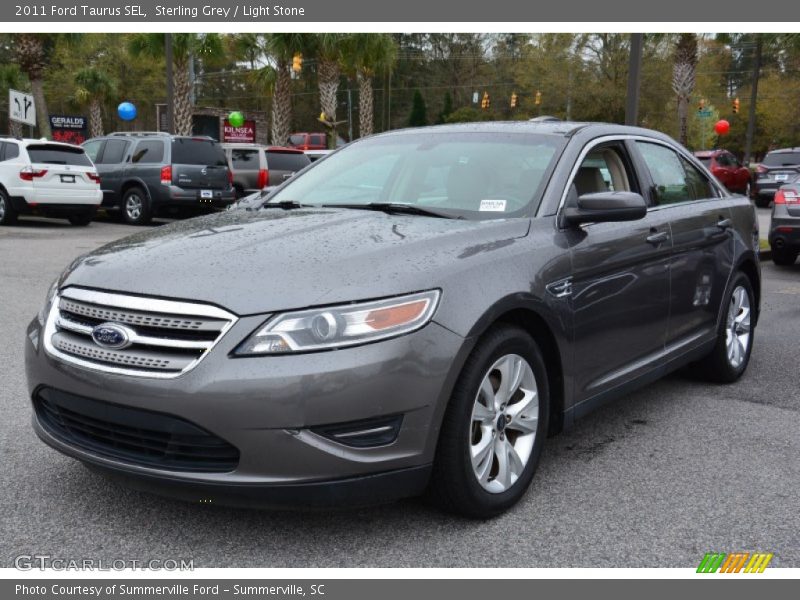 Sterling Grey / Light Stone 2011 Ford Taurus SEL