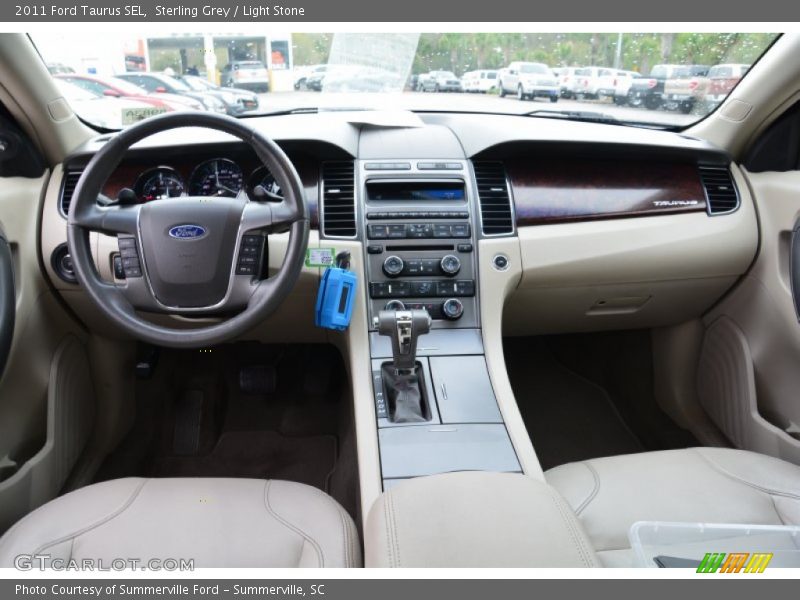 Sterling Grey / Light Stone 2011 Ford Taurus SEL