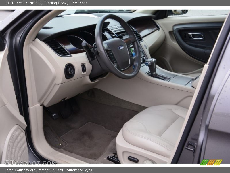 Sterling Grey / Light Stone 2011 Ford Taurus SEL