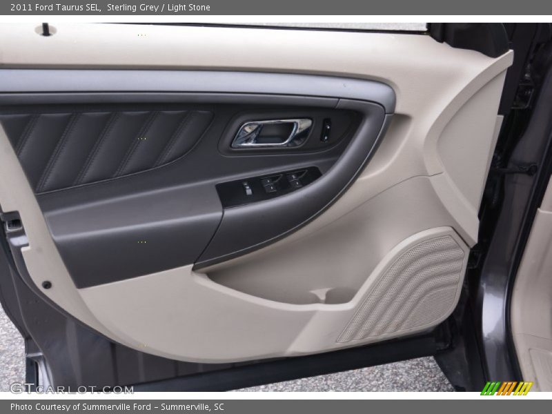 Sterling Grey / Light Stone 2011 Ford Taurus SEL