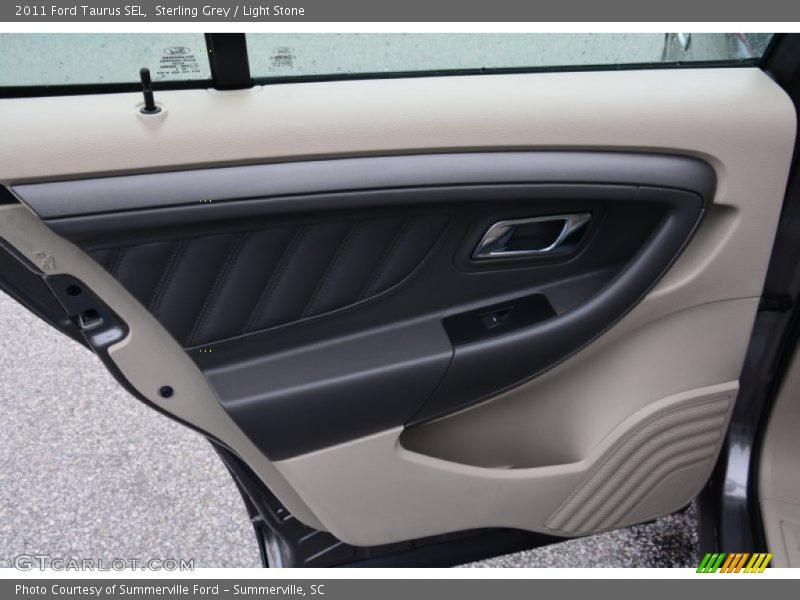 Sterling Grey / Light Stone 2011 Ford Taurus SEL