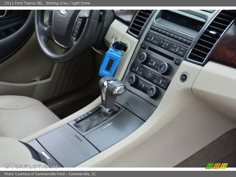 Sterling Grey / Light Stone 2011 Ford Taurus SEL