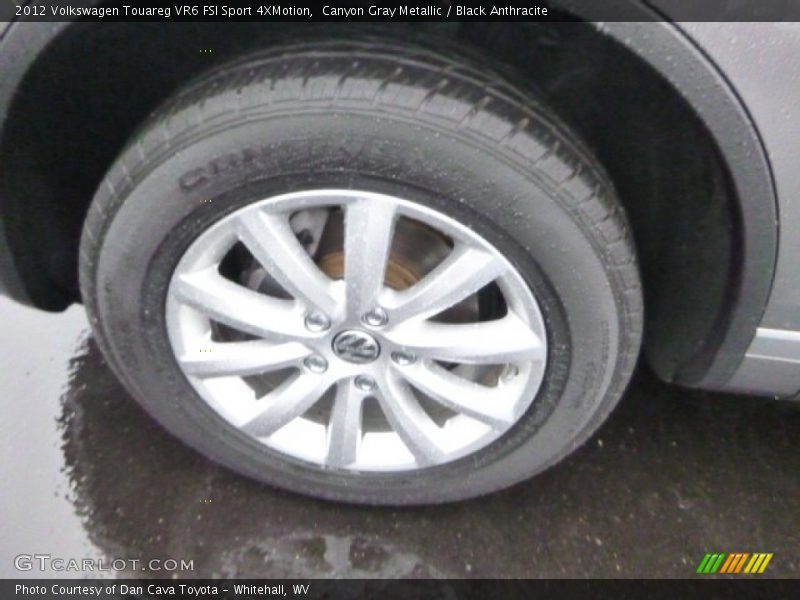 Canyon Gray Metallic / Black Anthracite 2012 Volkswagen Touareg VR6 FSI Sport 4XMotion