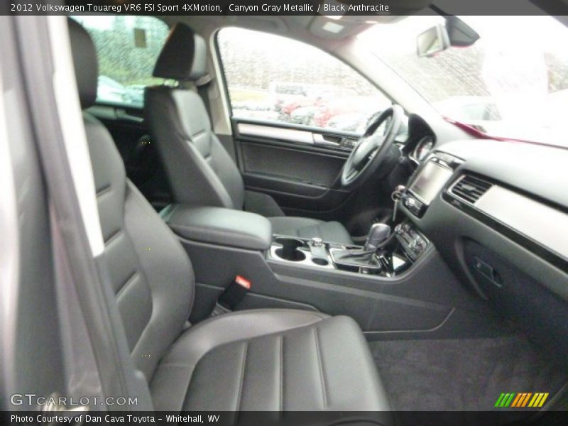 Canyon Gray Metallic / Black Anthracite 2012 Volkswagen Touareg VR6 FSI Sport 4XMotion