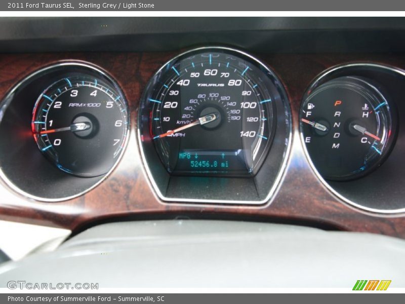 Sterling Grey / Light Stone 2011 Ford Taurus SEL