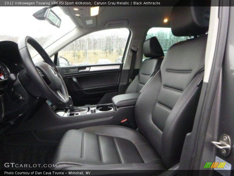 Canyon Gray Metallic / Black Anthracite 2012 Volkswagen Touareg VR6 FSI Sport 4XMotion