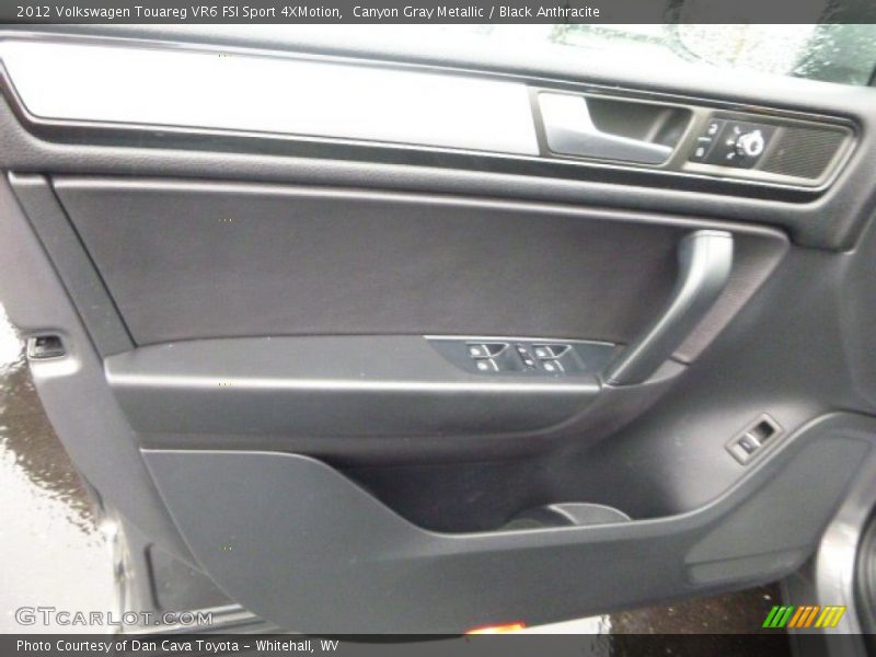Canyon Gray Metallic / Black Anthracite 2012 Volkswagen Touareg VR6 FSI Sport 4XMotion