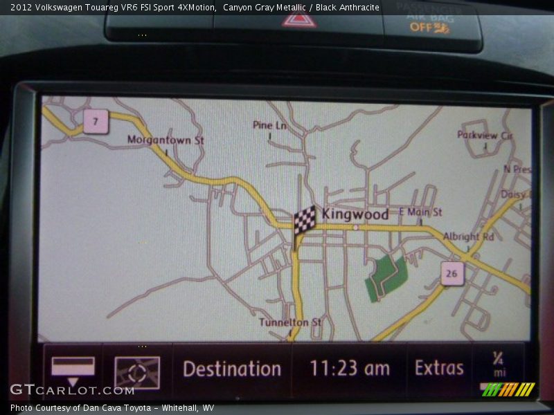 Canyon Gray Metallic / Black Anthracite 2012 Volkswagen Touareg VR6 FSI Sport 4XMotion