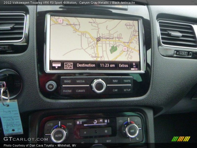 Canyon Gray Metallic / Black Anthracite 2012 Volkswagen Touareg VR6 FSI Sport 4XMotion