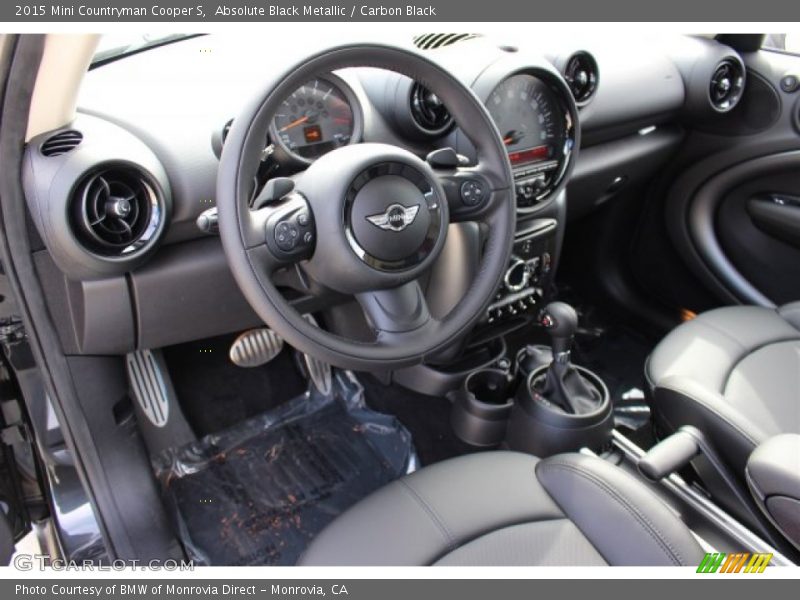 Absolute Black Metallic / Carbon Black 2015 Mini Countryman Cooper S