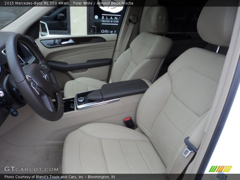Polar White / Almond Beige/Mocha 2015 Mercedes-Benz ML 350 4Matic