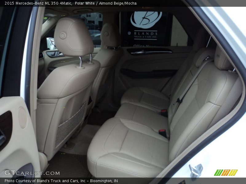 Polar White / Almond Beige/Mocha 2015 Mercedes-Benz ML 350 4Matic