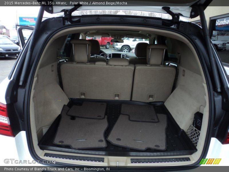 Polar White / Almond Beige/Mocha 2015 Mercedes-Benz ML 350 4Matic