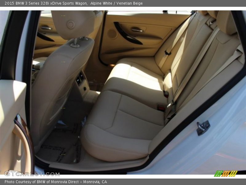 Alpine White / Venetian Beige 2015 BMW 3 Series 328i xDrive Sports Wagon
