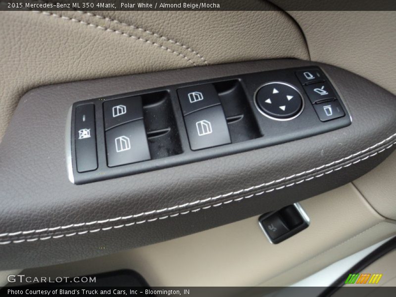 Polar White / Almond Beige/Mocha 2015 Mercedes-Benz ML 350 4Matic