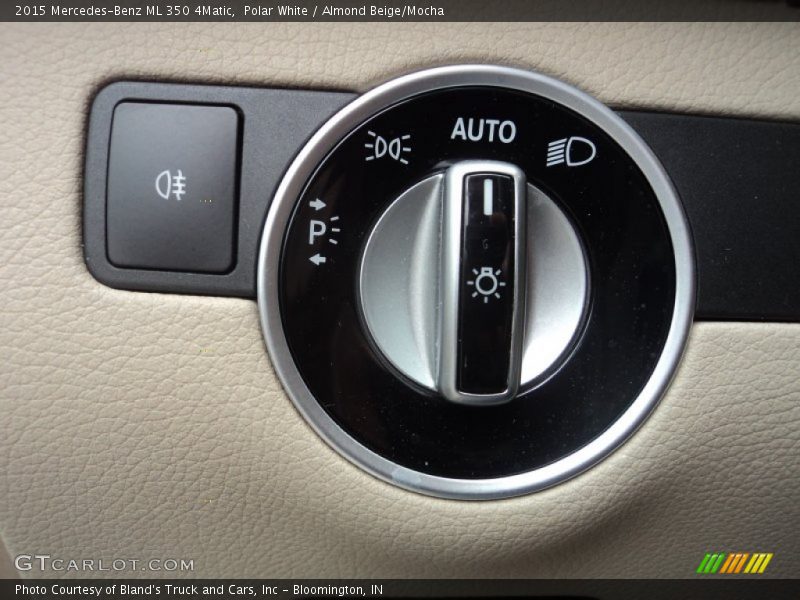Polar White / Almond Beige/Mocha 2015 Mercedes-Benz ML 350 4Matic