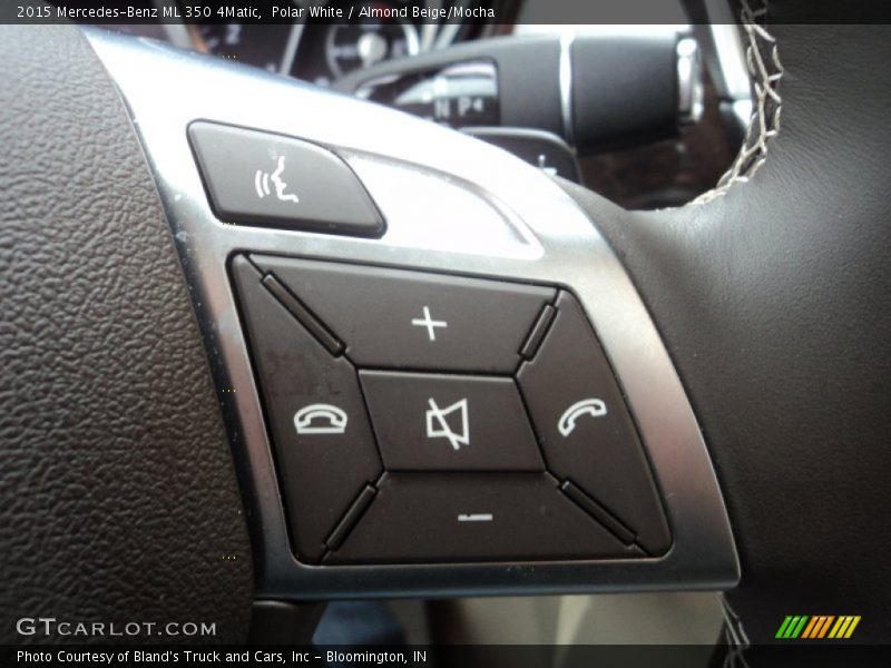 Polar White / Almond Beige/Mocha 2015 Mercedes-Benz ML 350 4Matic