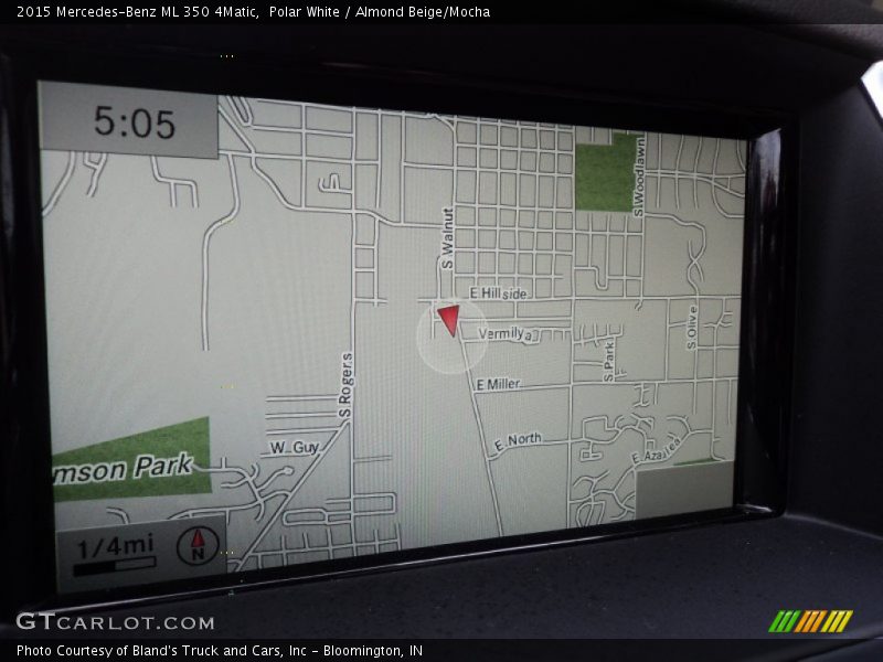 Polar White / Almond Beige/Mocha 2015 Mercedes-Benz ML 350 4Matic
