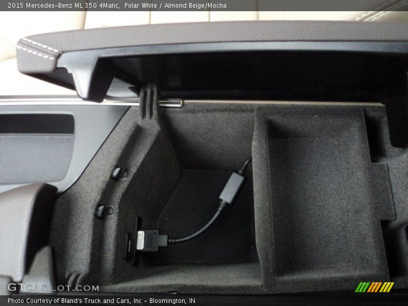 Polar White / Almond Beige/Mocha 2015 Mercedes-Benz ML 350 4Matic