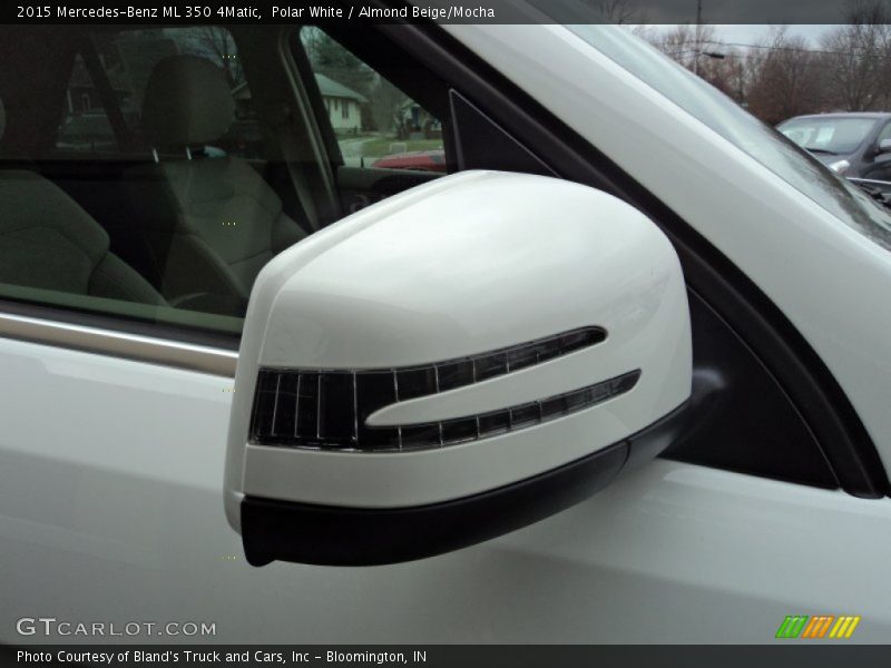Polar White / Almond Beige/Mocha 2015 Mercedes-Benz ML 350 4Matic