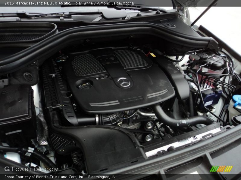Polar White / Almond Beige/Mocha 2015 Mercedes-Benz ML 350 4Matic