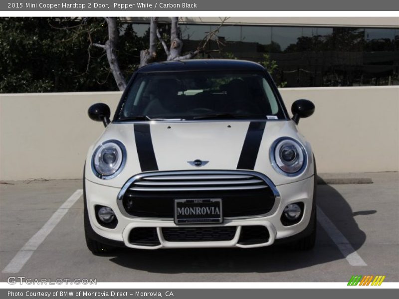 Pepper White / Carbon Black 2015 Mini Cooper Hardtop 2 Door