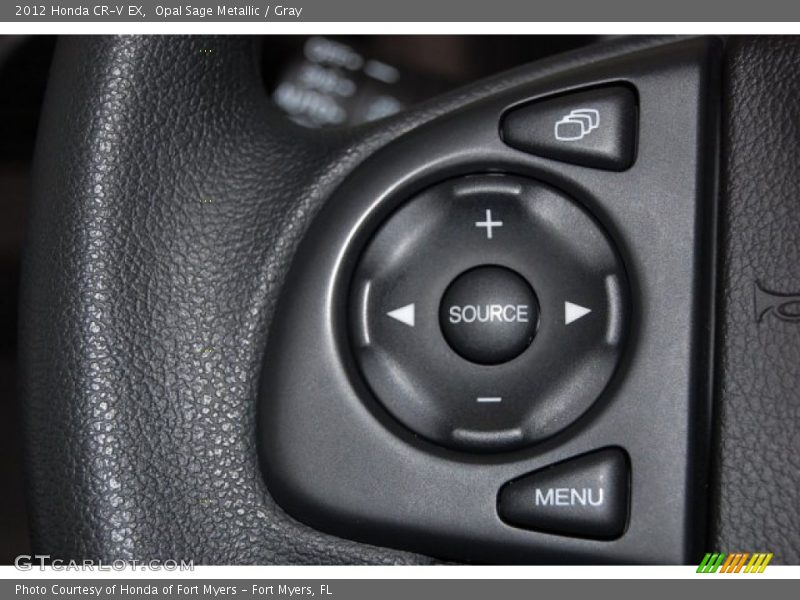 Opal Sage Metallic / Gray 2012 Honda CR-V EX