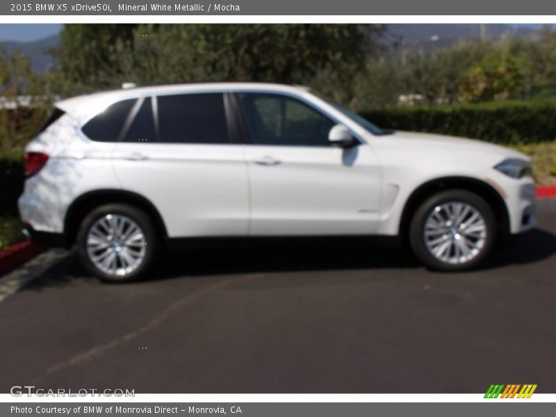 Mineral White Metallic / Mocha 2015 BMW X5 xDrive50i